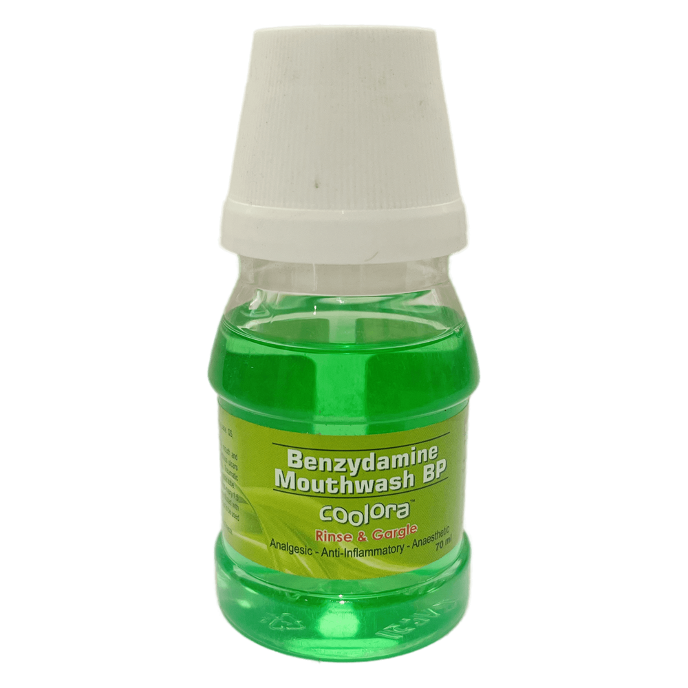 Benzydamine Mouthwash BP Coolora (Halitosis / Bad Breadth)