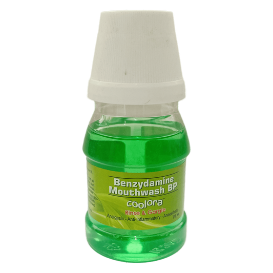 Benzydamine Mouthwash BP Coolora (Halitosis / Bad Breadth)