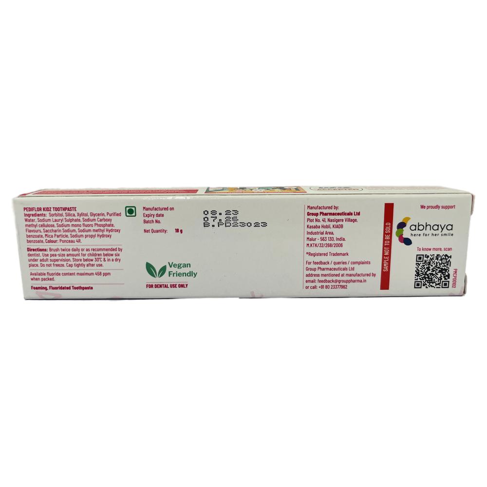 Pediflor Toothpaste (Kids Toothpaste)